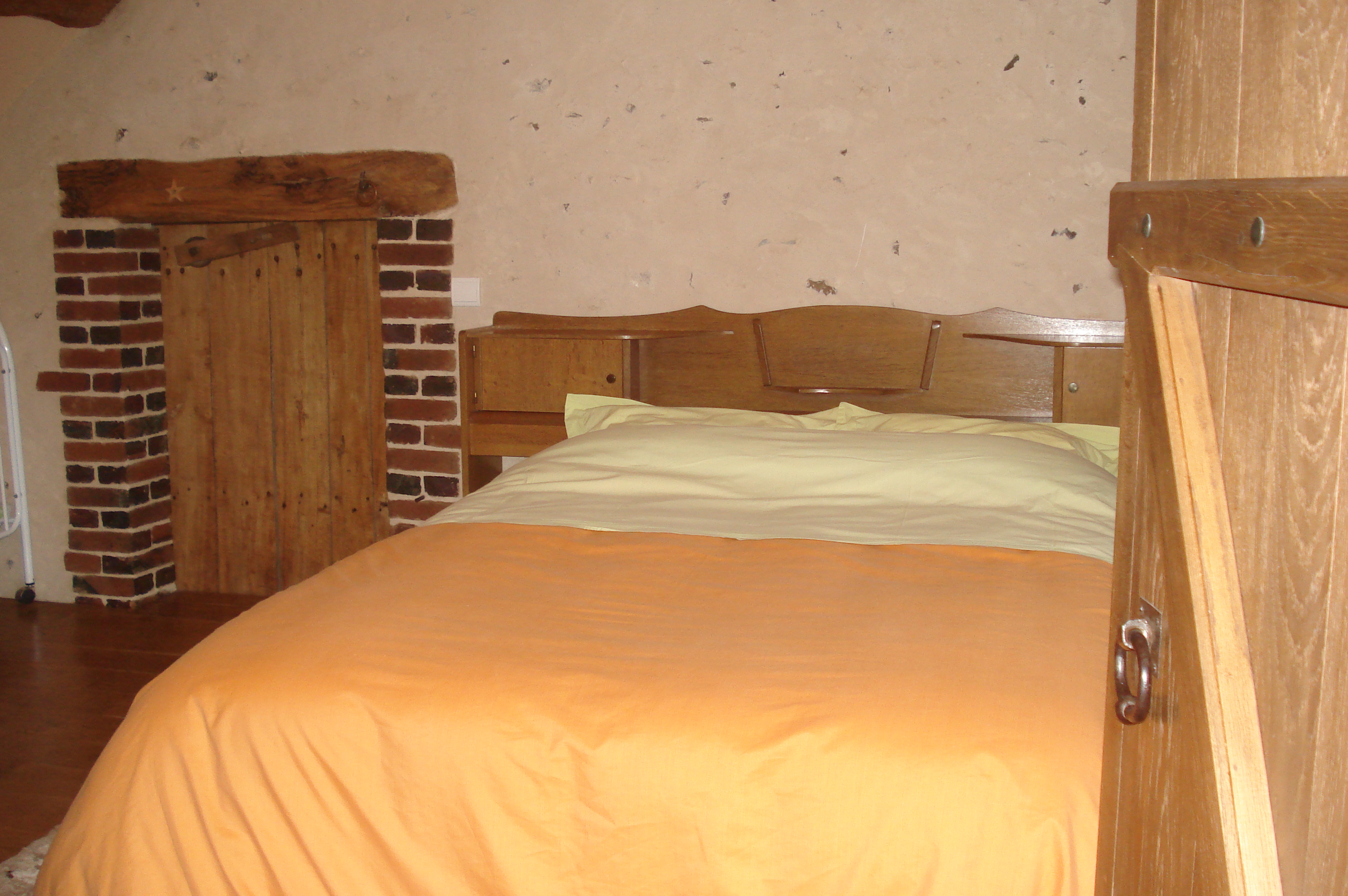 Un couchage pour deux personnes.